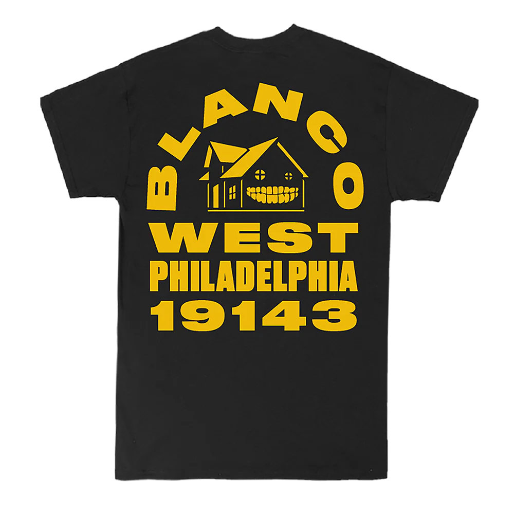 Armani White: BLANCO Black T-Shirt - Image 4