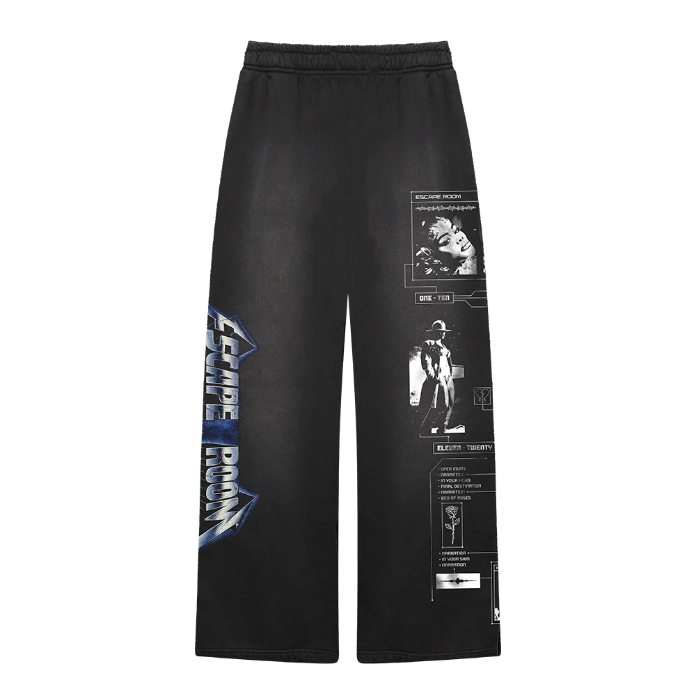 Blue Metal Sweatpants In Potassium - Image 2