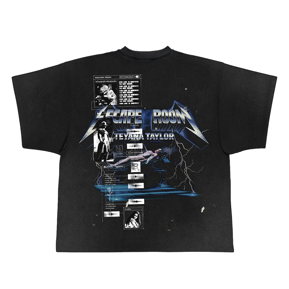 Blue Metal Tee In Potassium - Image 2