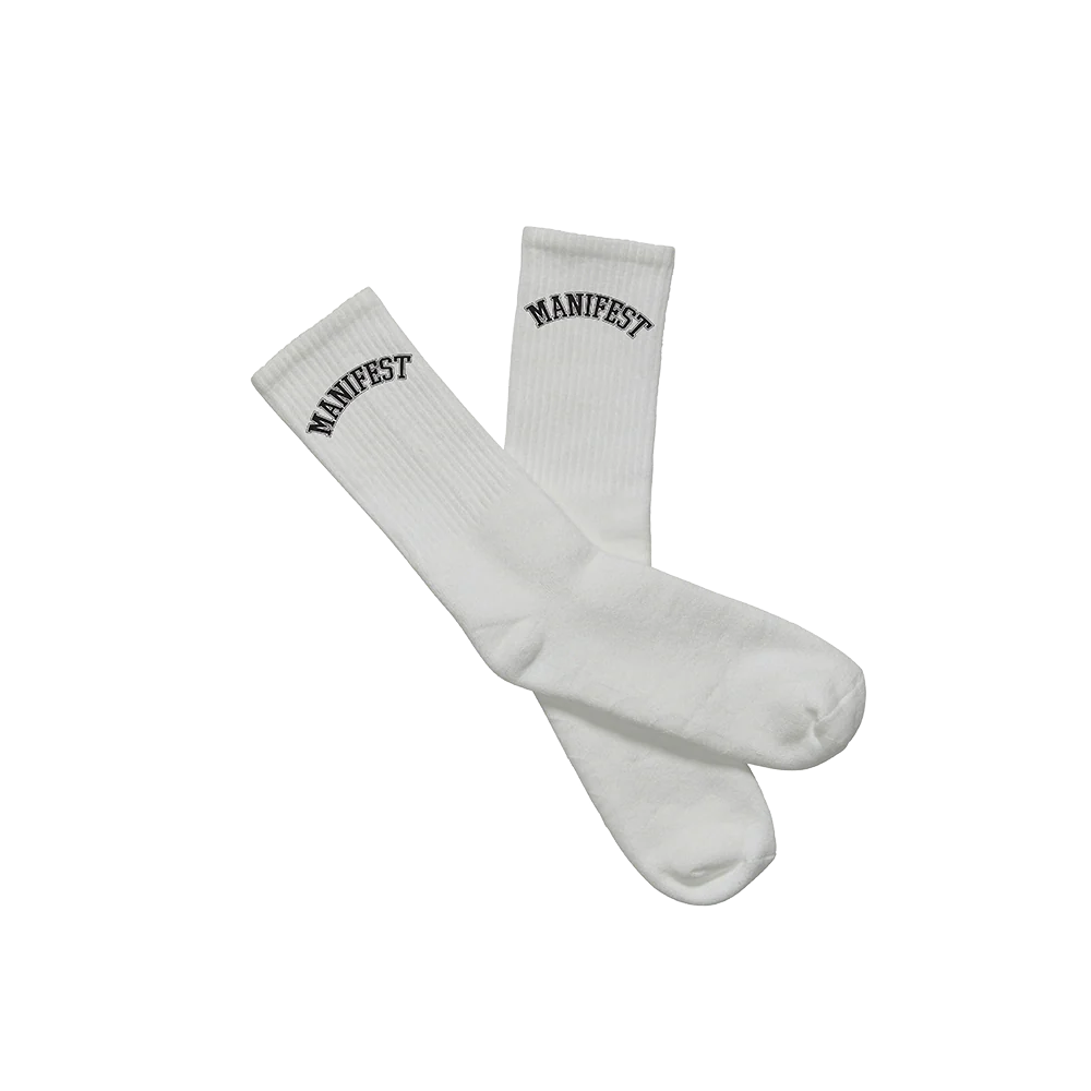 Bobby Sessions: Manifest White Socks