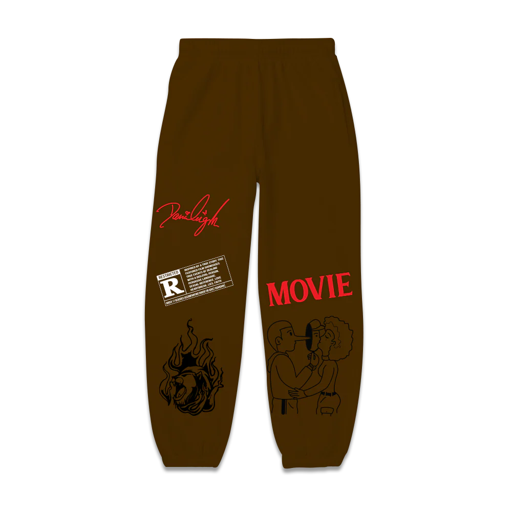 DaniLeigh: Movie Brown Sweatpants