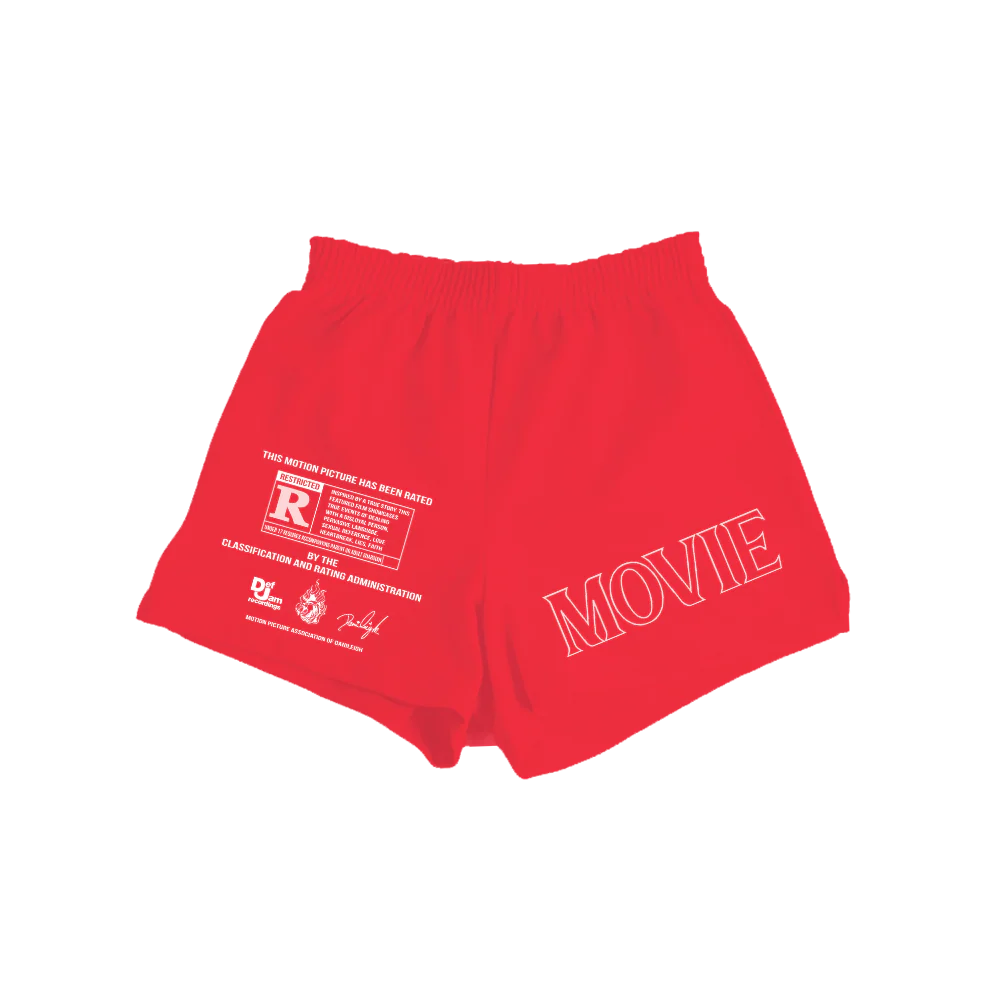 DaniLeigh: Movie Red Shorts