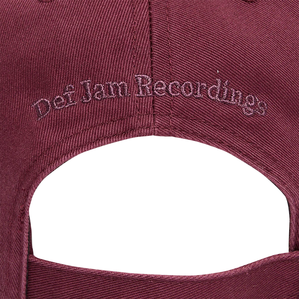 Def Jam Hat - Maroon - Image 4