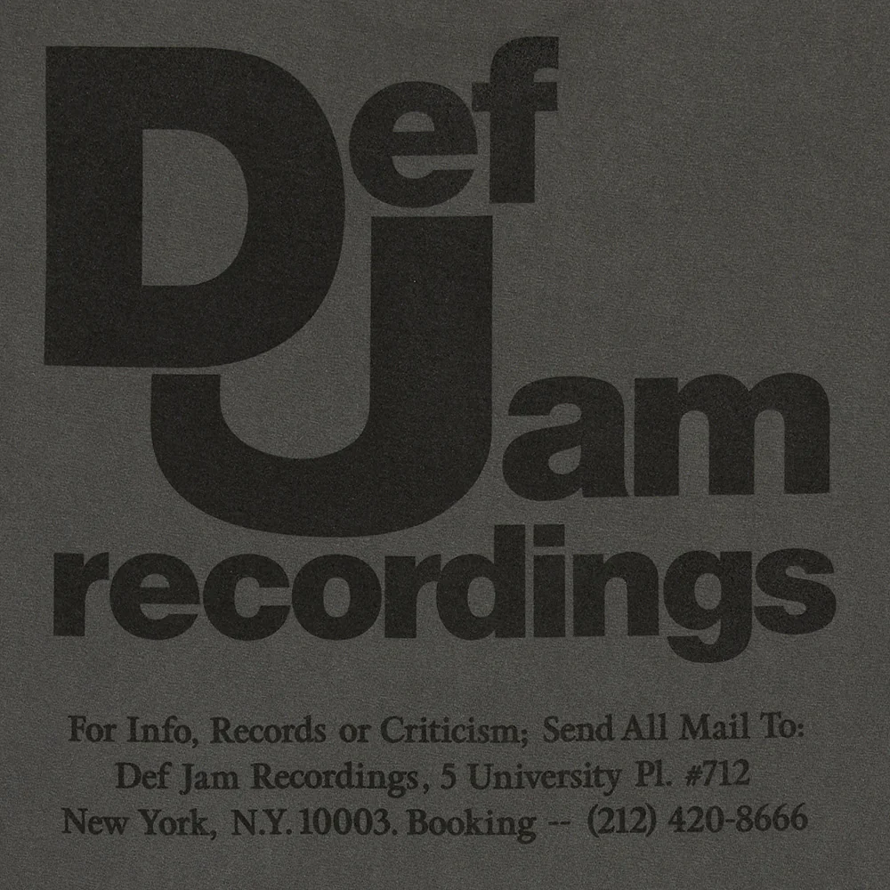 Def Jam Tee - Charcoal - Image 4