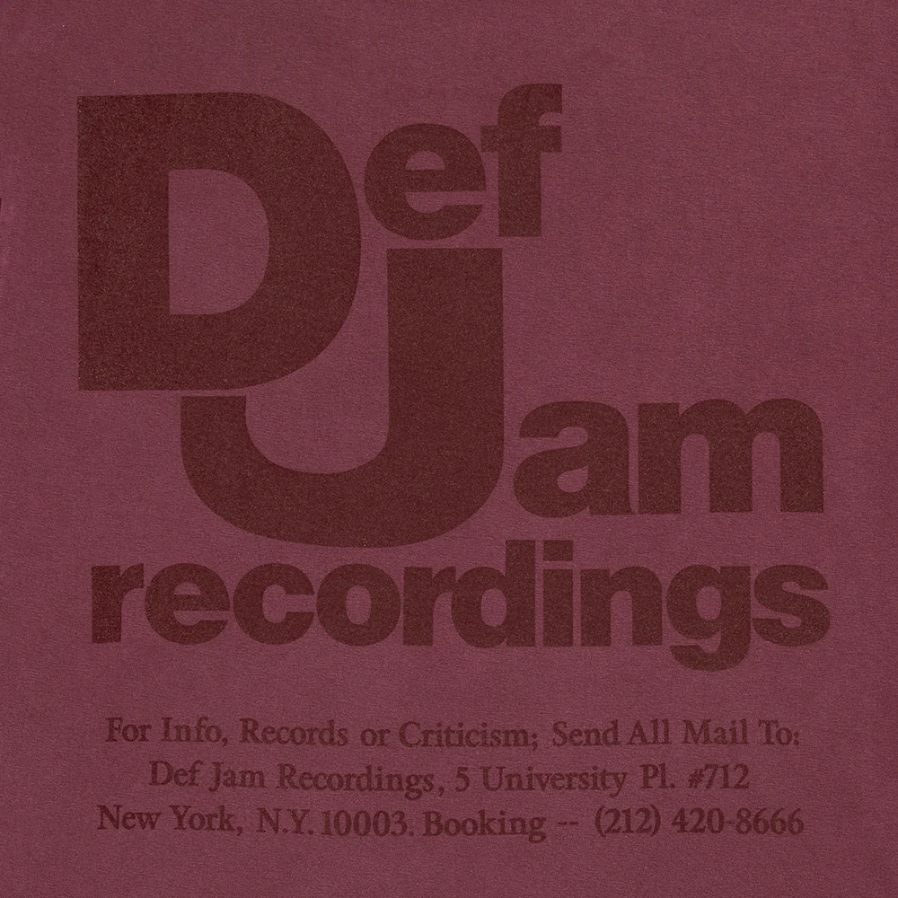 Def Jam Tee - Maroon - Image 4