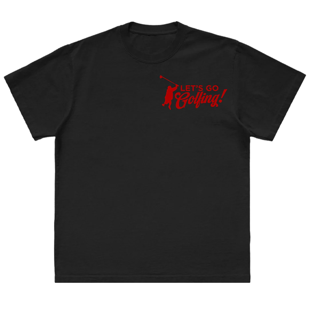 DJ Khaled: Let's Go Golfing T-Shirt - Black