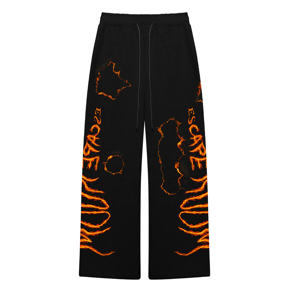 Fire Pistols Sweatpants In Black