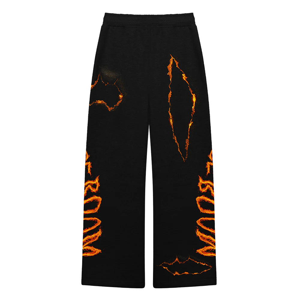 Fire Pistols Sweatpants In Black - Image 2