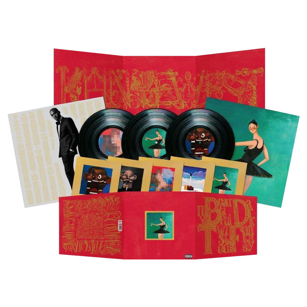 Kanye West: My Beautiful Dark Twisted Fantasy 3LP