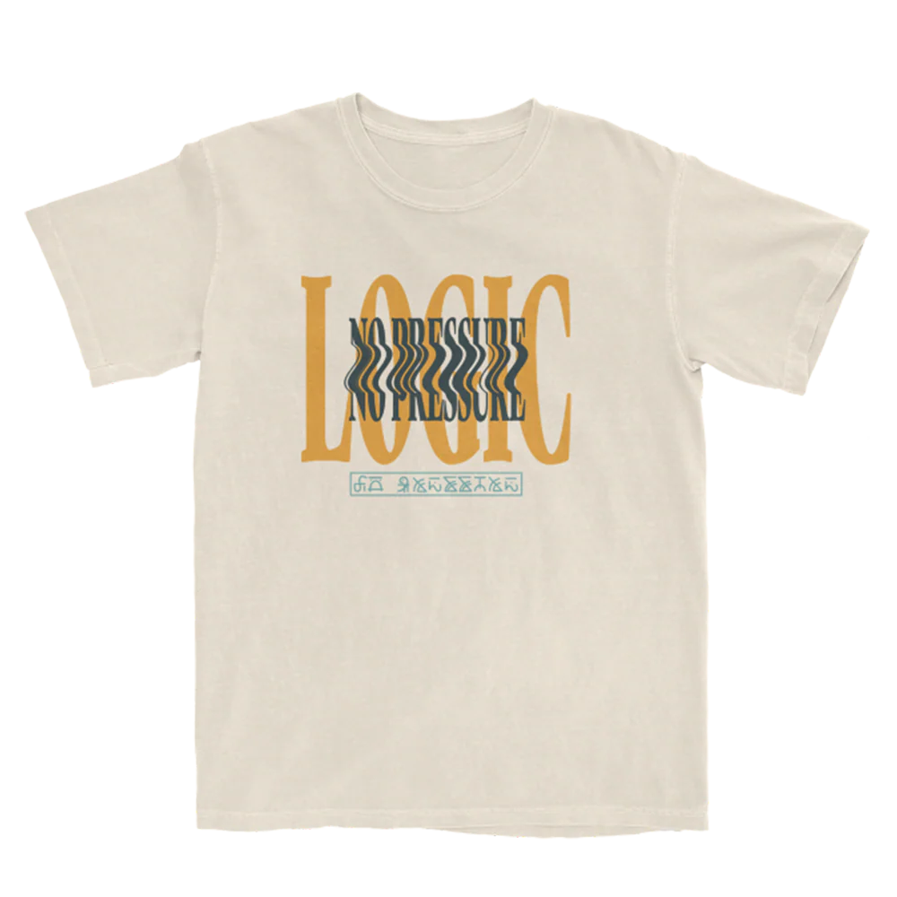 Logic: NO PRESSURE WAVY LIMITED EDITION TEE