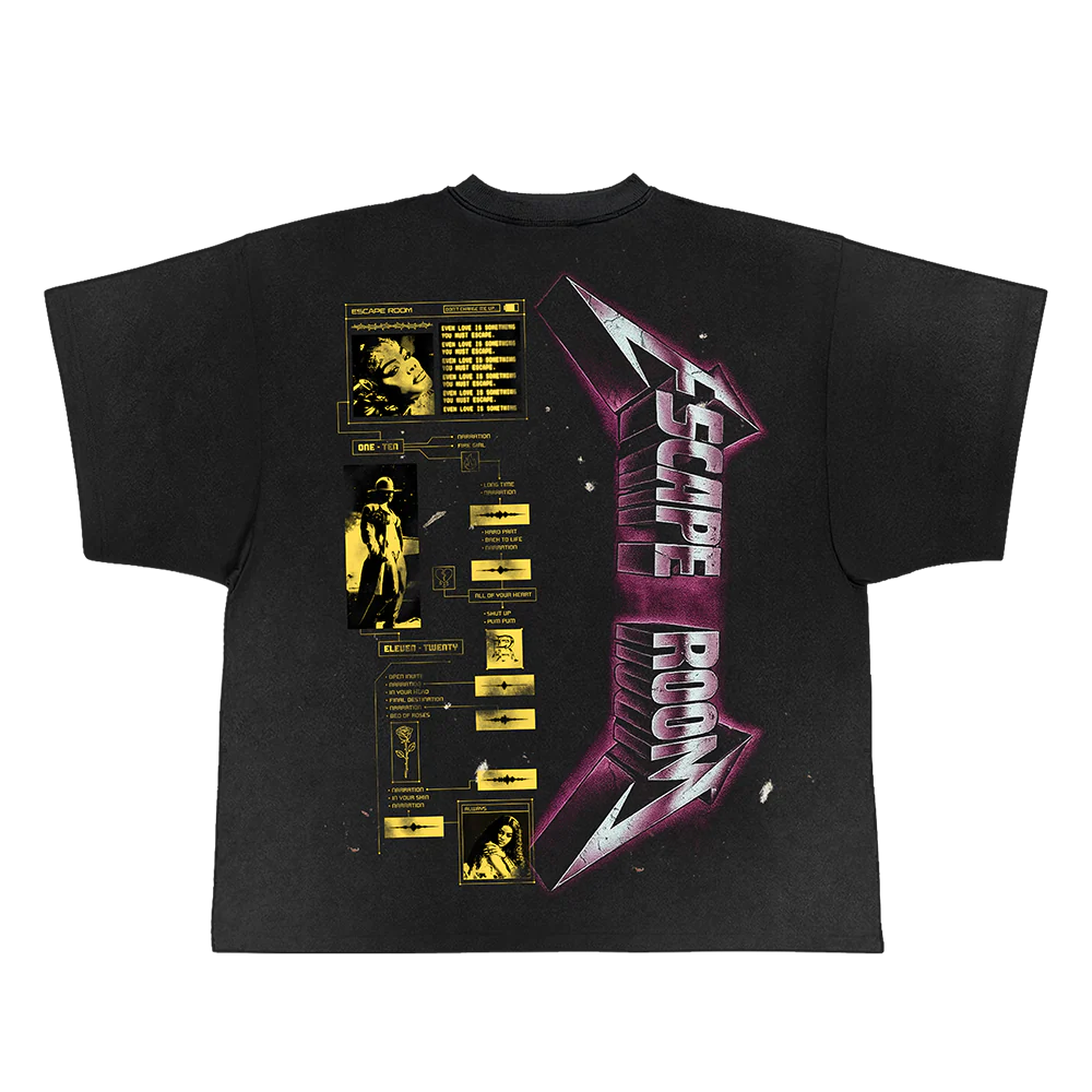 Pink Metal Tee In Potassium - Image 2