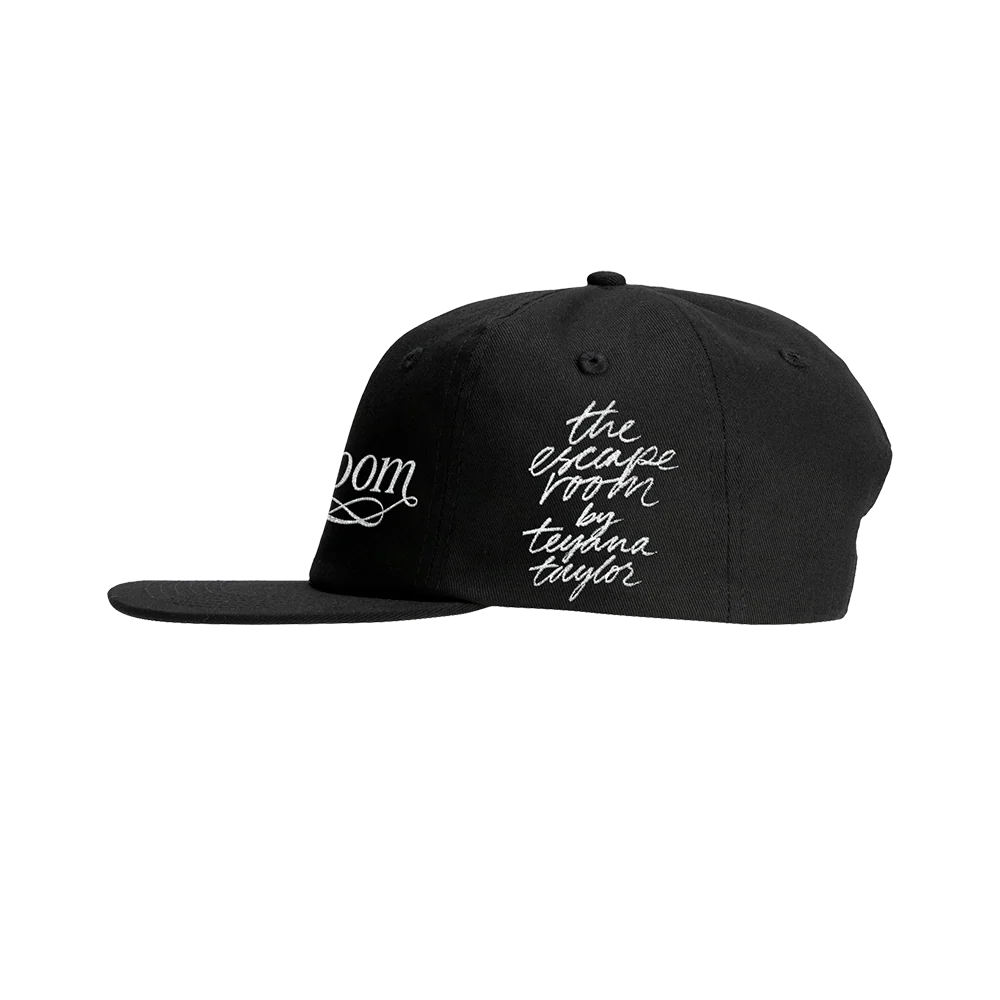Script Hat In Black - Image 2