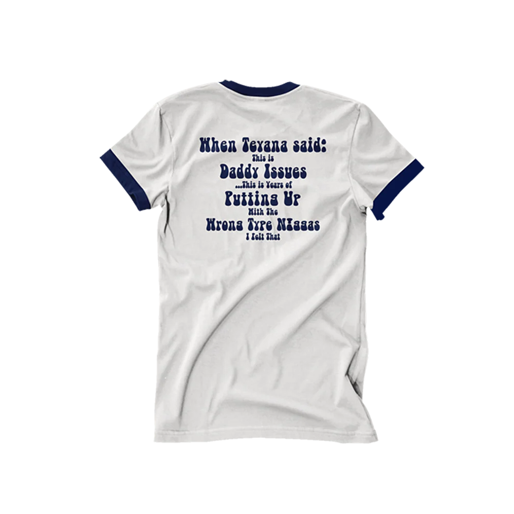 Teyana Taylor: Daddy Issues Ringer T-Shirt - Image 2