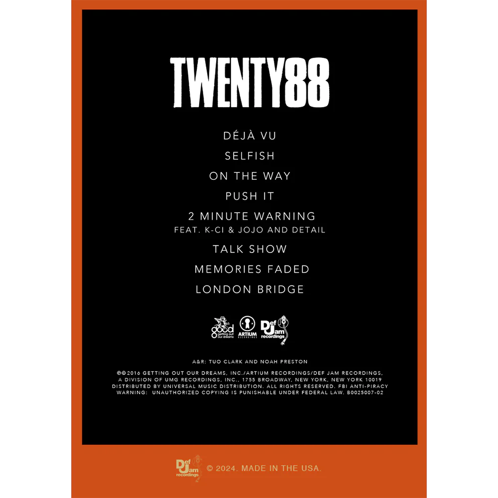 Twenty88: Twenty88 (Trading Card) - Image 2
